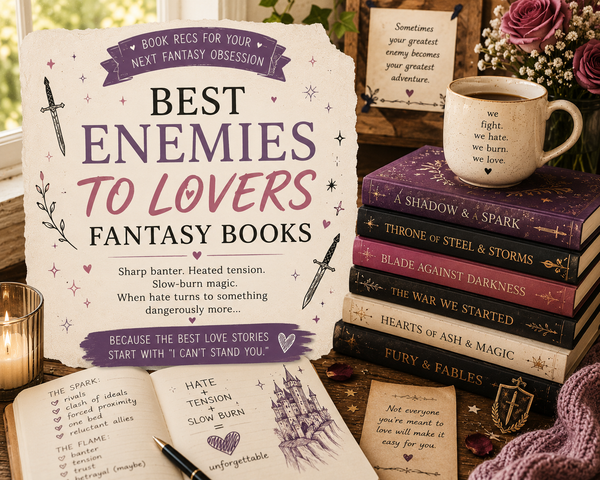 Best Enemies-to-Lovers Fantasy Books (Romantasy TBR)