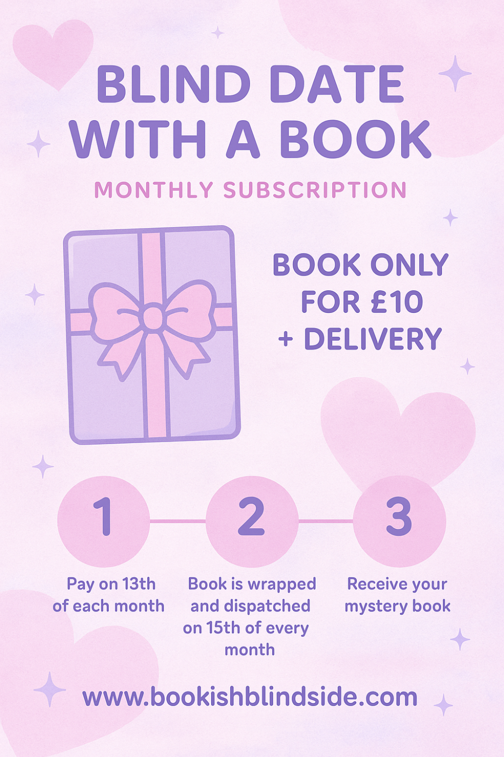 Monthly Book Subscription UK – Blind Date With a Book Box