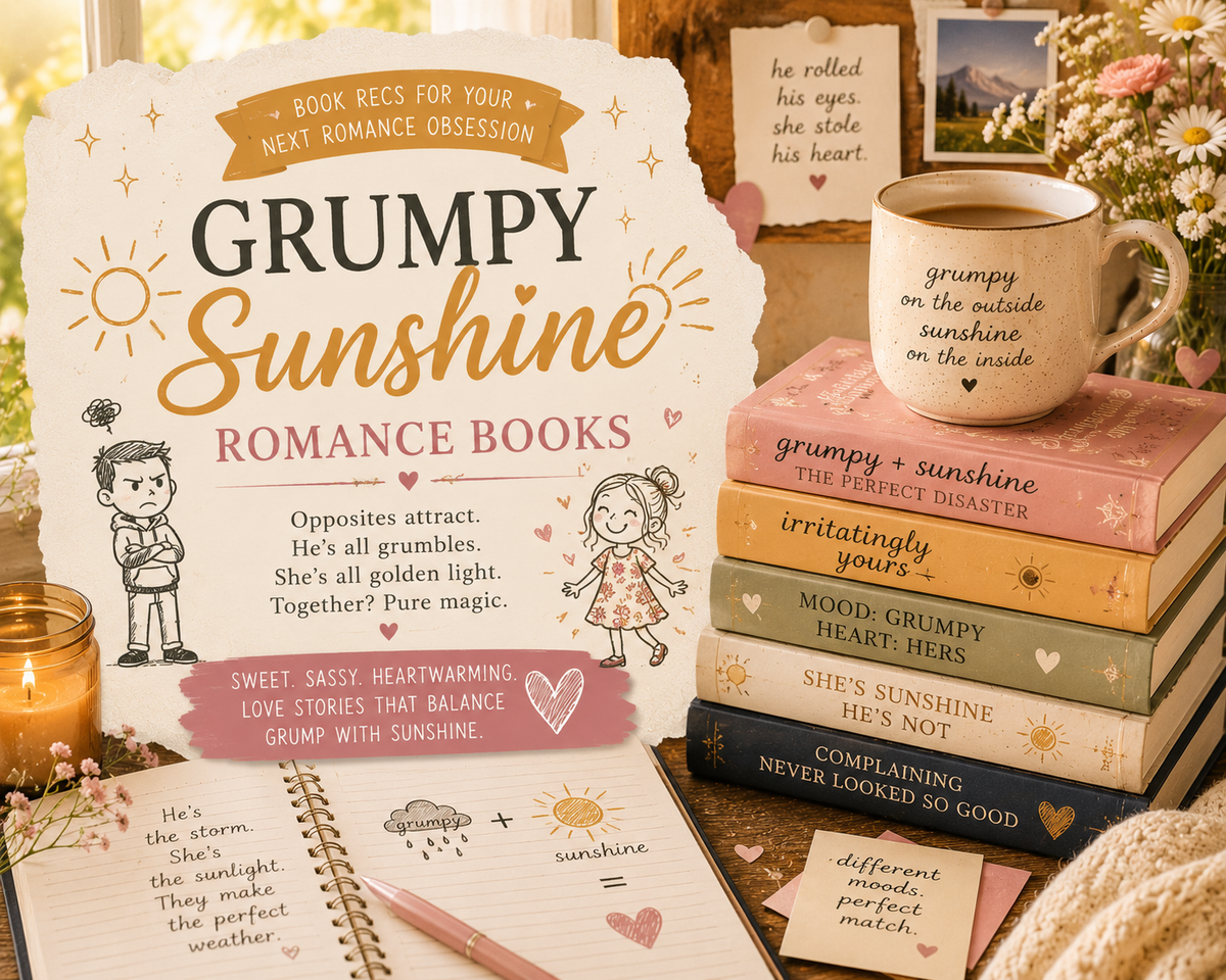 Grumpy/Sunshine Romance Books: 6 to Read Next