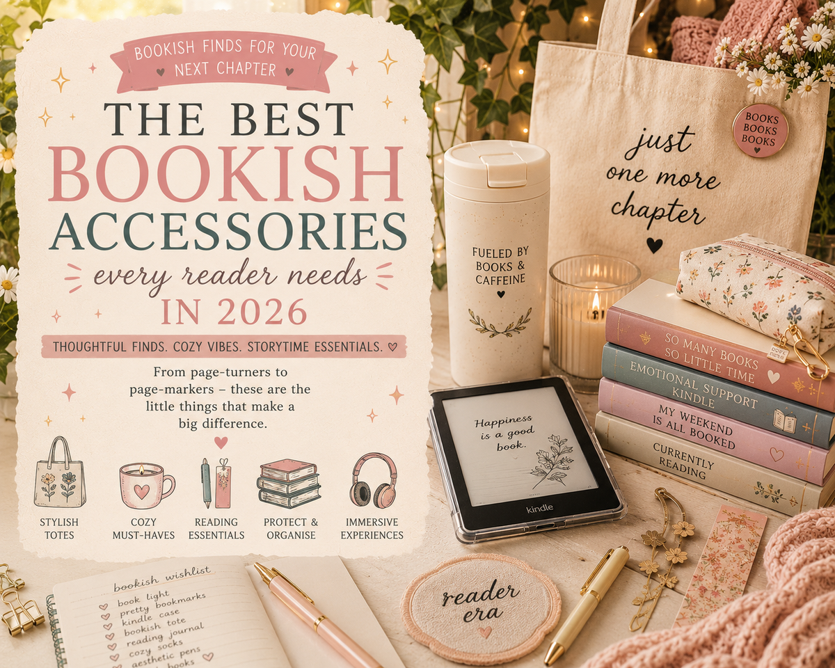 The Best Bookish Accessories Every Reader Needs in 2026