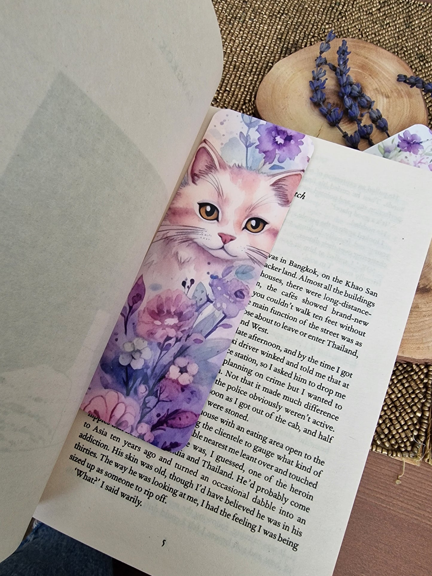 Ariel Cat Bookmarks: Enchanting Gifts for Book Lovers, Cute and Unique Reading Accessories