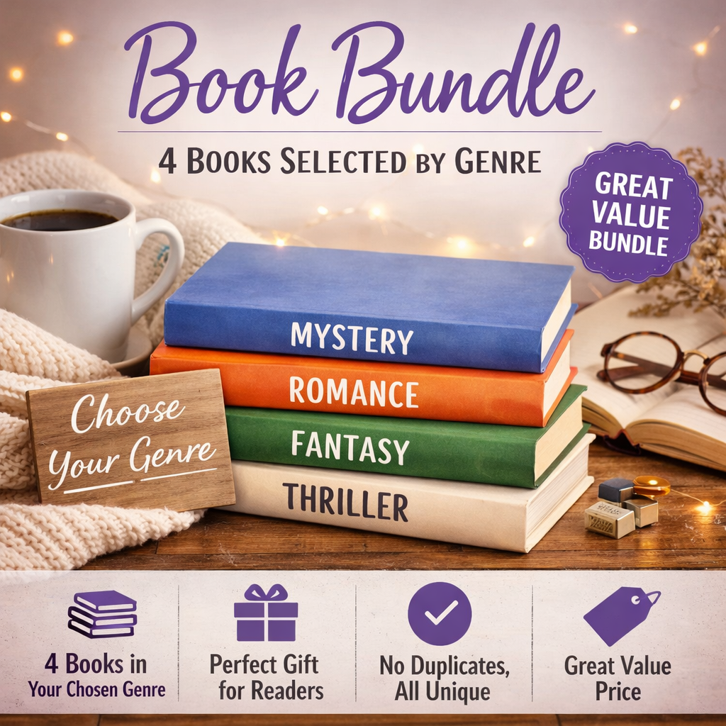 Book Bundle – 4 Books Selected by Genre for Readers