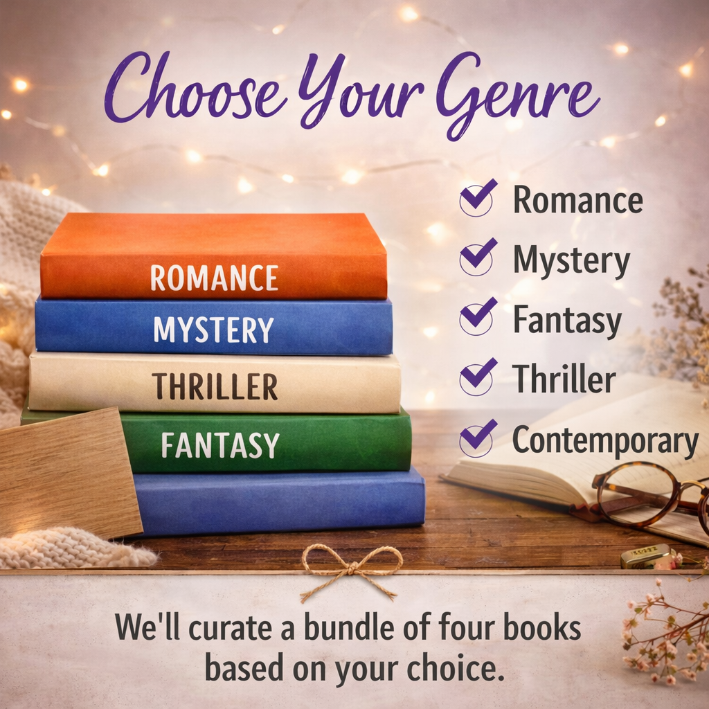 Book Bundle – 4 Books Selected by Genre for Readers