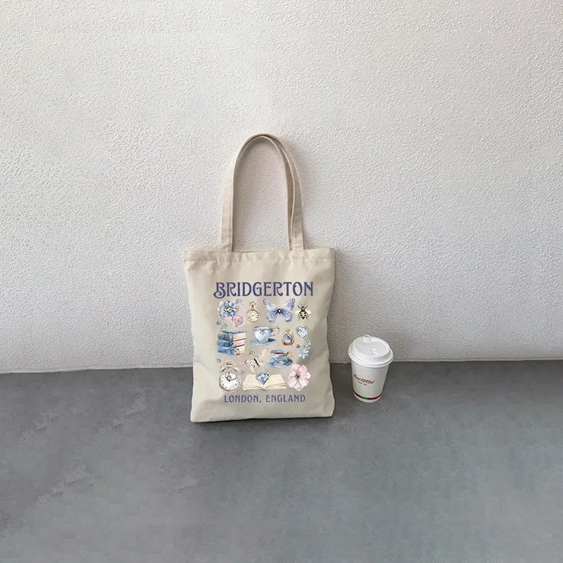 Lady Whistledown's Tea House Tote Bag