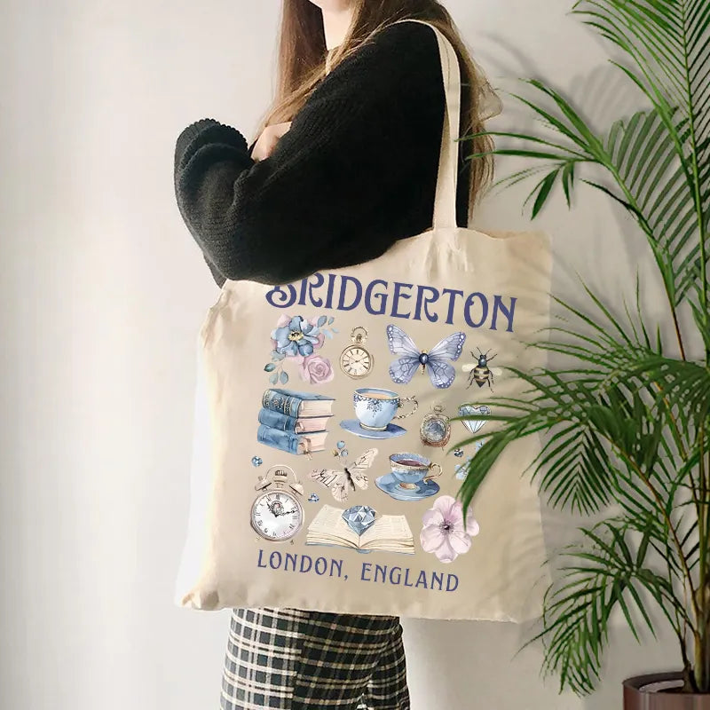 Lady Whistledown's Tea House Tote Bag