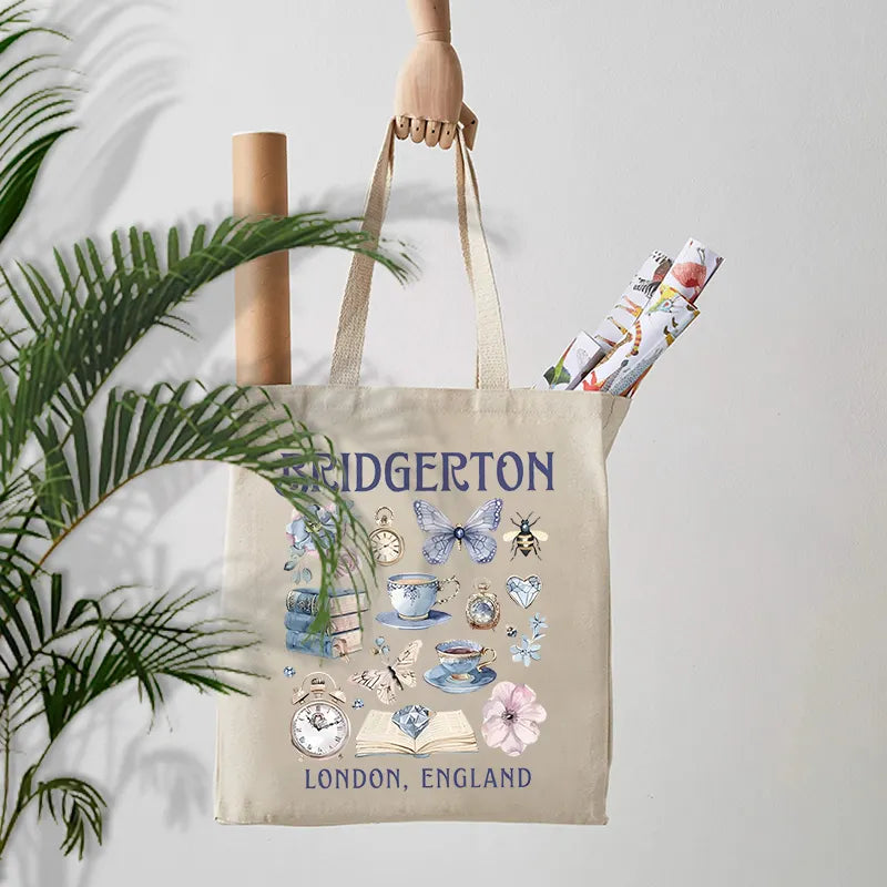 Lady Whistledown's Tea House Tote Bag